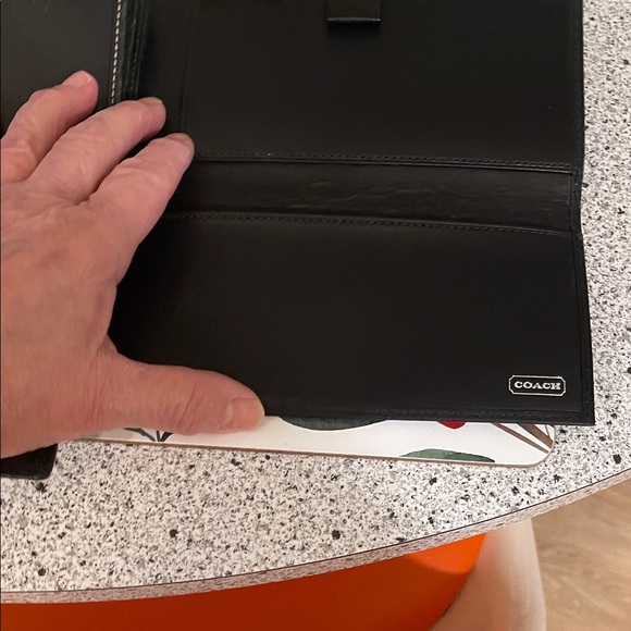 Coach Black Leather Clutch - Picture 9 of 13